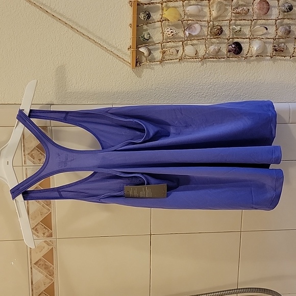 Old Navy Active RUN Purple Racerback Tank - Picture 4 of 5